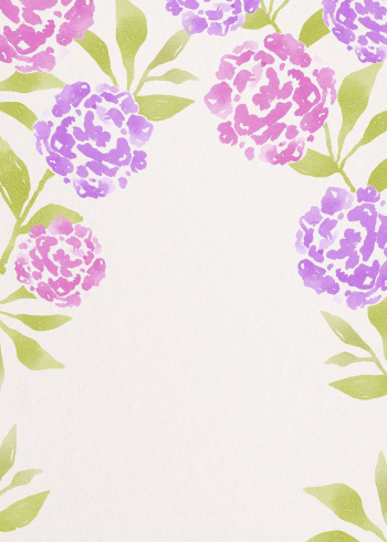 Hydrangea flower border, pink background | Free Photo - rawpixel Hydrangea flower border, pink background | Free Photo - rawpixel