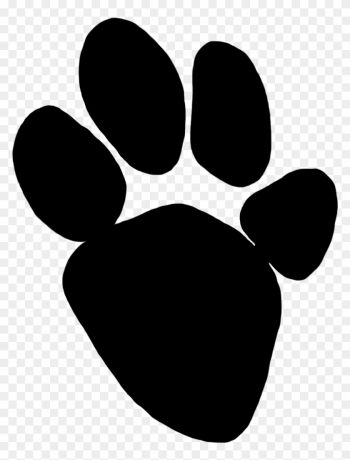Hyena Paw Print Clipart - Hyena Paw Transparent Hyena Paw Print Clipart - Hyena Paw Transparent
