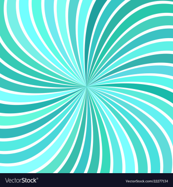 Hypnotic abstract spiral ray stripe background vector image