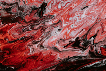 I let the pain flow down the canvas. I let the pain flow down the canvas.
