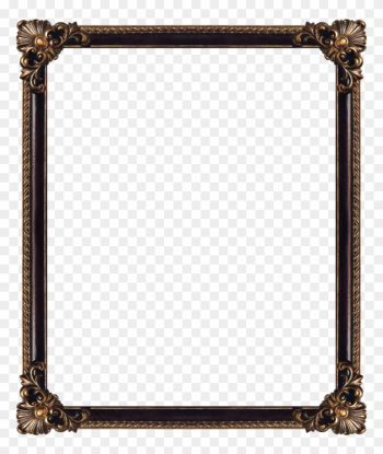 I Love Vintage Picture Frames And Am Constantly Adding - Metal Photo Frame Png