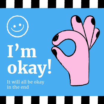 I’m okay Instagram post template, | Free Vector Template - rawpixel I’m okay Instagram post template, | Free Vector Template - rawpixel