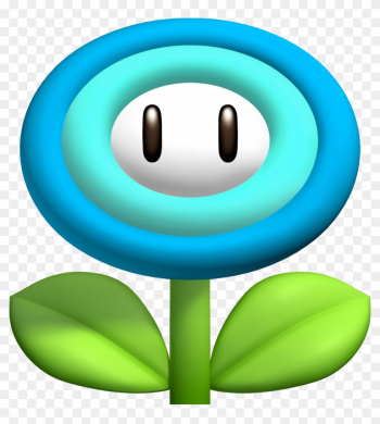 Ice Flower - Super Mario Ice Flower Ice Flower - Super Mario Ice Flower
