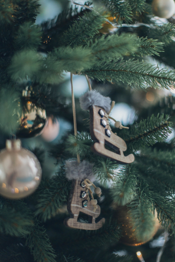 Ice Skates Christmas Tree Decor Ice Skates Christmas Tree Decor