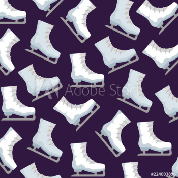 ice skates sport pattern ice skates sport pattern