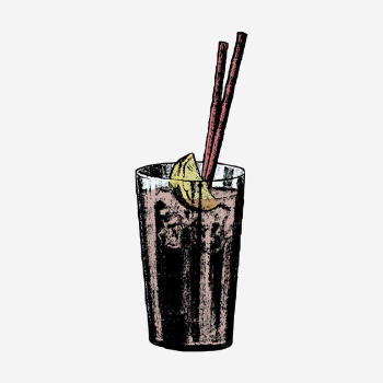 Iced lemonade clipart, vintage beverage | Free Photo - rawpixel Iced lemonade clipart, vintage beverage | Free Photo - rawpixel