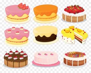 Icing Cupcake Birthday cake - 9 cakes Icing Cupcake Birthday cake - 9 cakes