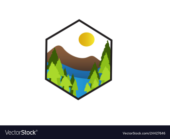 Icon adventure vector image Icon adventure vector image