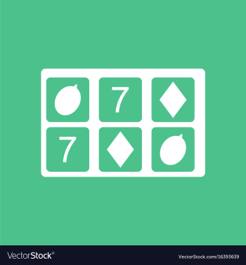 Icon casino gambling vector image Icon casino gambling vector image