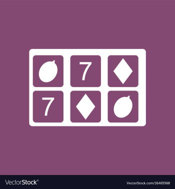 Icon casino gambling vector image Icon casino gambling vector image