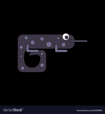 Icon chameleon flat symbol chameleon chameleon vector image Icon chameleon flat symbol chameleon chameleon vector image