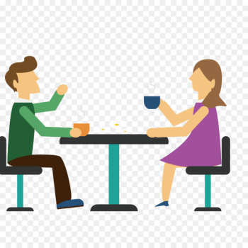 Icon - Happy people talking Icon - Happy people talking