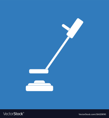 Icon military mine detector vector image