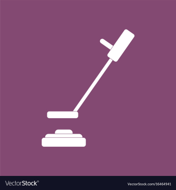 Icon military mine detector vector image