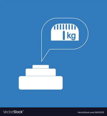 Icon mine and scales vector image
