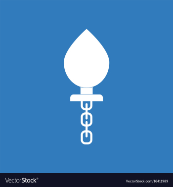 Icon on background sex toy vector image Icon on background sex toy vector image