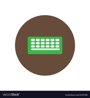 Icon on the white backgrounds in circles vector image