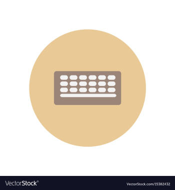 Icon on the white backgrounds in circles vector image