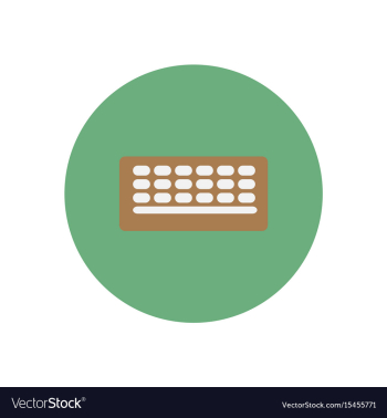 Icon on the white backgrounds in circles vector image