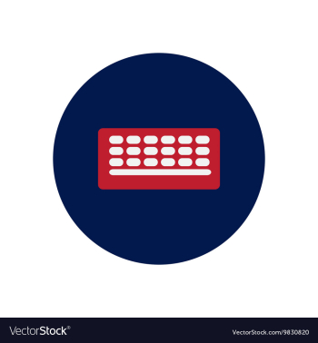 Icon on the white backgrounds in circles vector image