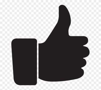 Icon - Transparent Background Thumbs Up Png