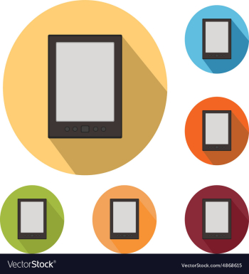 Icons cell phone vector image Icons cell phone vector image
