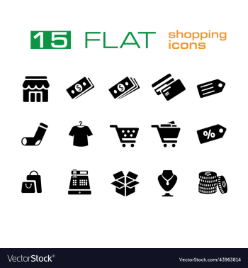 icons shopping set icons shopping set