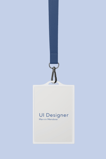 ID card holder mockup, blue | Free PSD Mockup - rawpixel ID card holder mockup, blue | Free PSD Mockup - rawpixel