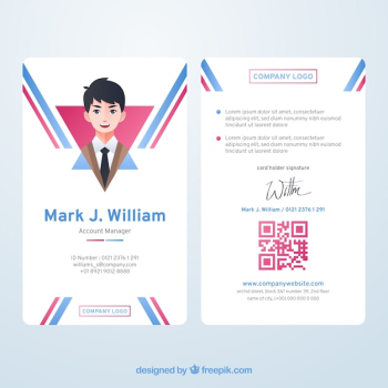 Id card template Id card template