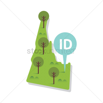Idaho state map Idaho state map
