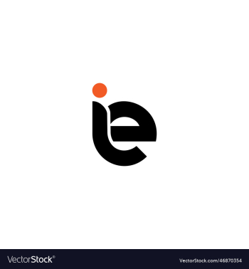 ie company name initial letters icon ie monogram