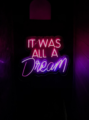 Illuminated Neon Sign Illuminated Neon Sign