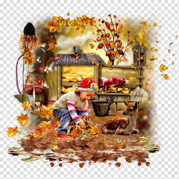 Illustration Autumn Orange S.A., happy autumn 3d transparent background PNG clipart