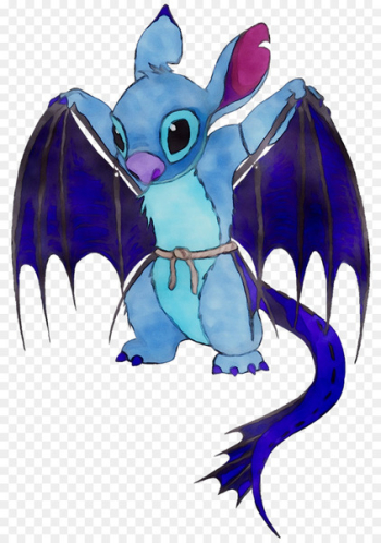 Illustration Cartoon Purple Fish Demon - Illustration Cartoon Purple Fish Demon -