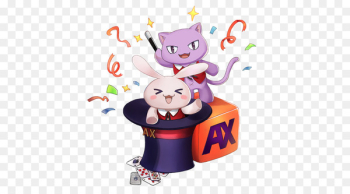 Illustration Cartoon Purple Technology Product - attend outline 