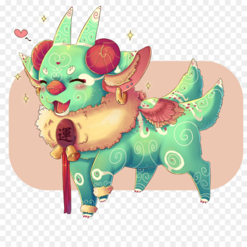 Illustration Clip art Animal Legendary creature - babi streamer 