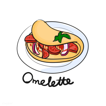 Illustration drawing style of omelette | Free stock vector - 60141 Illustration drawing style of omelette | Free stock vector - 60141