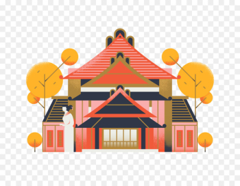 Illustration Graphics Cross-stitch House 0 - airbnb background 