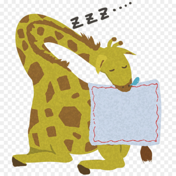 Illustration Northern giraffe Drawing Image Cartoon - dadi poster 