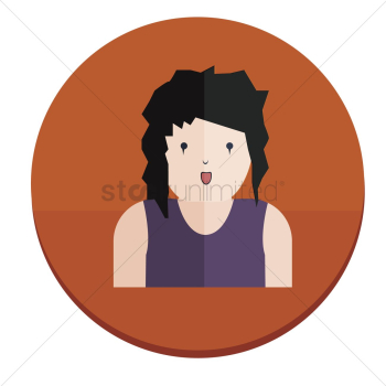 Illustration of a rock star Illustration of a rock star