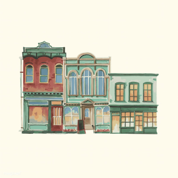 Illustration of a vintage European building e.. | Free stock vector - 393525 Illustration of a vintage European building e.. | Free stock vector - 393525