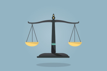 Illustration of a weighing scale Illustration of a weighing scale