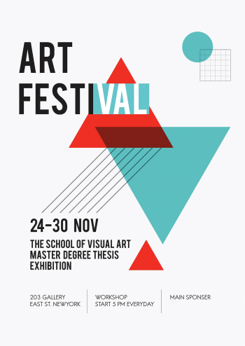 Illustration of art exhibition poster | Free stock vector - 394742 Illustration of art exhibition poster | Free stock vector - 394742