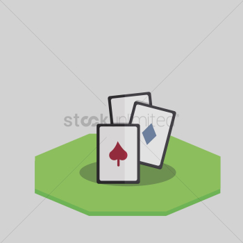 Illustration of gambling cards Illustration of gambling cards