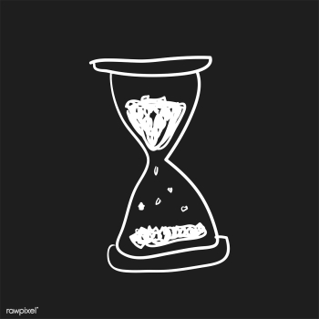 Illustration of hourglass doodle | Free stock vector - 24545 Illustration of hourglass doodle | Free stock vector - 24545