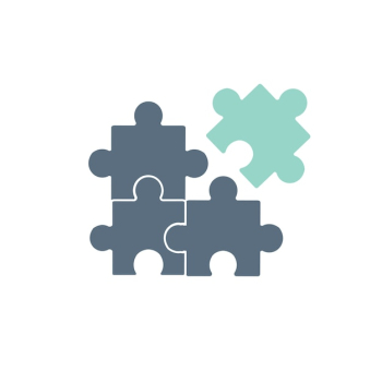 Illustration of jigsaw icon Illustration of jigsaw icon