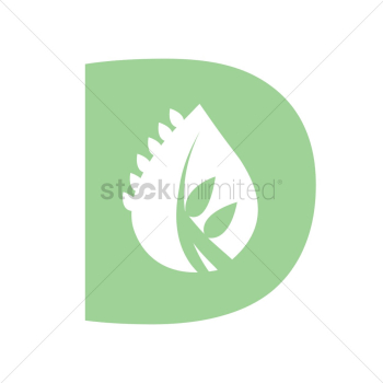 Illustration of letter d Illustration of letter d