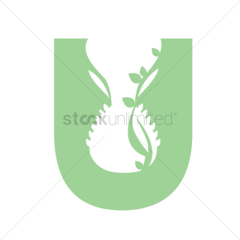 Illustration of letter u Illustration of letter u