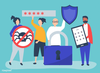 Illustration of people with privacy and secur.. | Free stock vector - 478779 Illustration of people with privacy and secur.. | Free stock vector - 478779