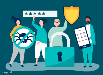 Illustration of people with privacy and secur.. | Free stock vector - 479424 Illustration of people with privacy and secur.. | Free stock vector - 479424